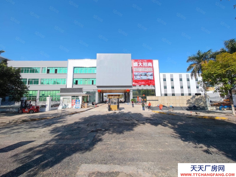 (出租) 番禺近南站園區80000方園區空地大可進大拖頭租金2字開頭