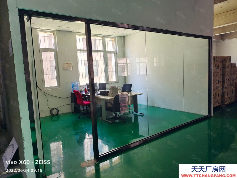 (出租) 鐵西獨棟廠房1125平 全新地坪漆辦公隔斷 科研辦公倉庫加工