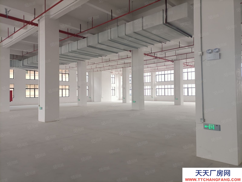 (出租) 廣州新塘大型園區廠房。丙二類消防！可整租?？煞肿狻ＷC件齊全。