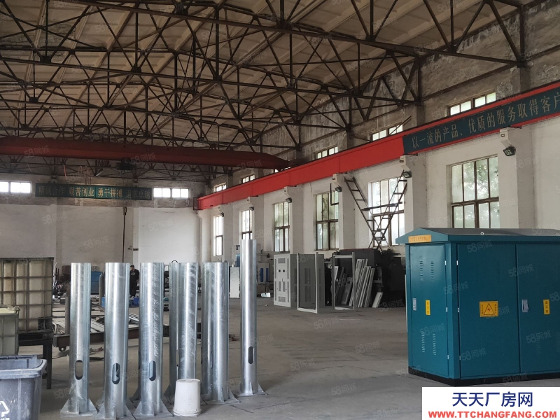 出租陵園街廠房2600平，獨門獨院，吊車10噸，可進大車