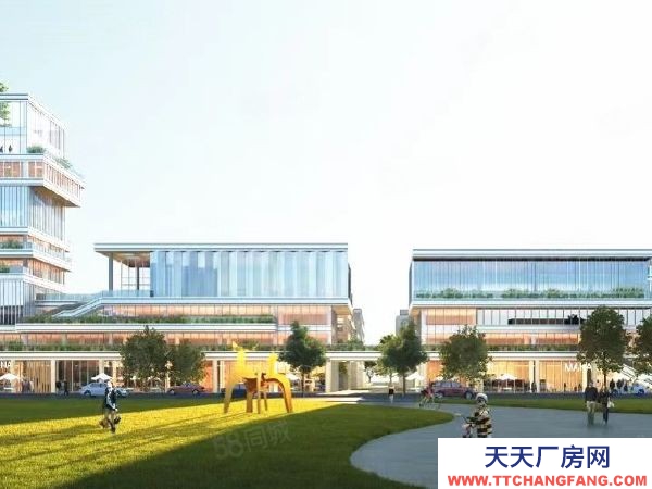 (出售) 鄭州金水500平起花園獨棟，300平米起平層廠房，準現房即買即用