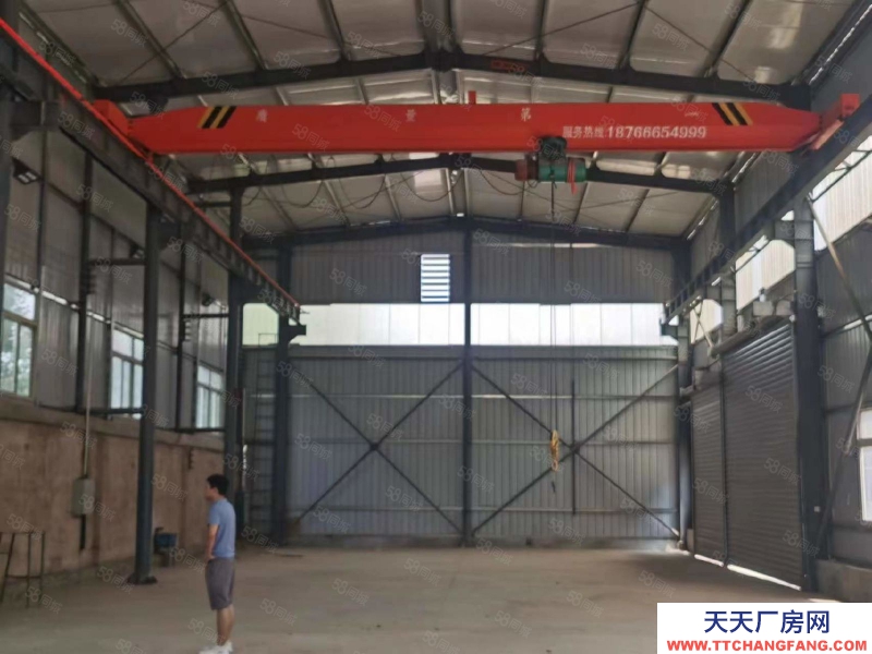 濟南長清崮山獨門獨院鋼結構廠房(帶25噸航吊)