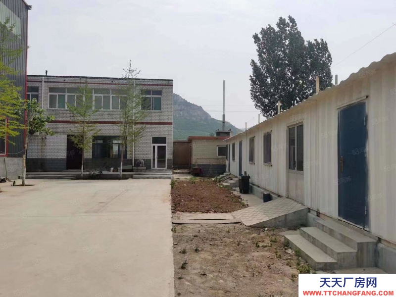 濟南長清崮山獨門獨院鋼結構廠房(帶25噸航吊)