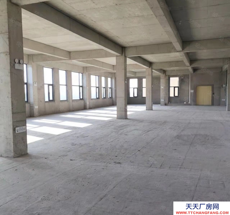 濟南長清現房廠房，即買即用，大平層，規整柱距柱網，自由分割內部空間