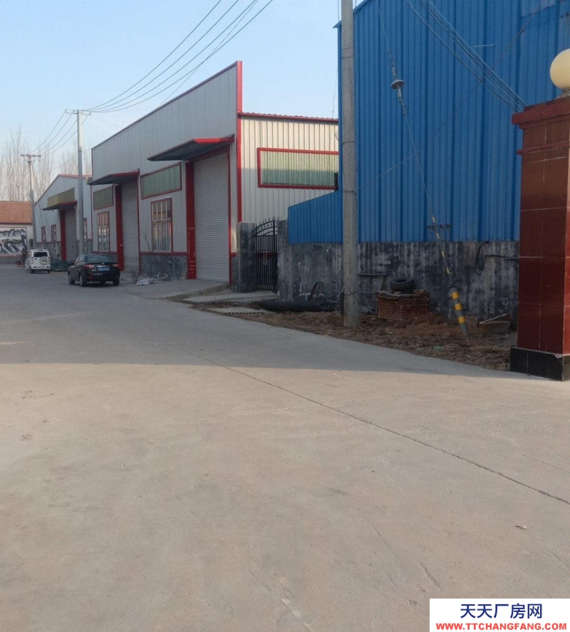 濟南商河嶄新鋼結構廠房，屬工業用地。