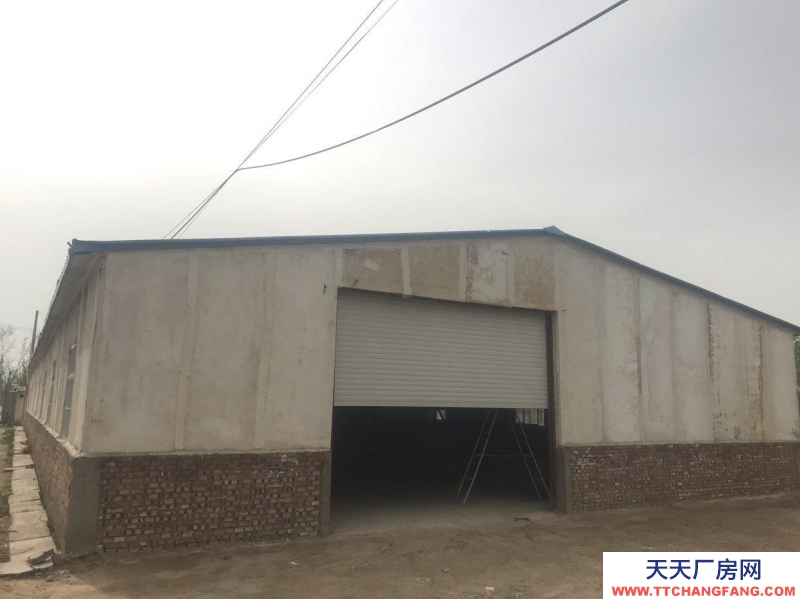 濟南商河臨近高速路，進出車方便，水電齊全，倉儲廠房一體化