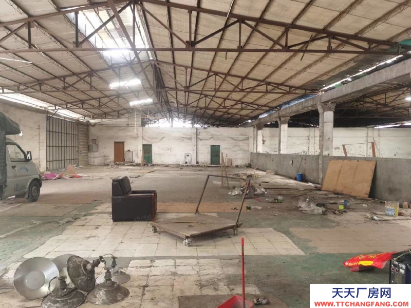 (出租)廣州 南沙欖核一線主干道旁獨院單一層1200方實際面積出租現成天車