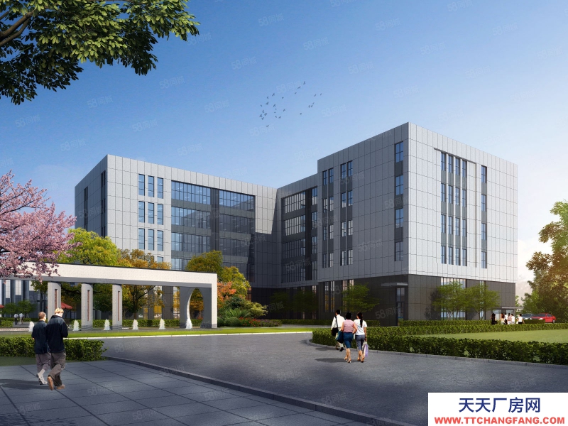 (出售) 重慶璧山科學(xué)城獨(dú)棟廠房出售 層高8.1米 可按揭可定制 配套完善