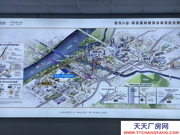 南京市雨花經濟數字專題園區，可貸款有政策，高標準園區