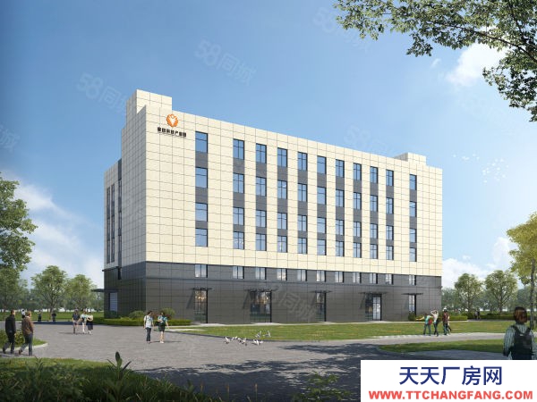 南京市建鄴區長蘆街道旁高標準廠房，50年產權，可按揭，可環評