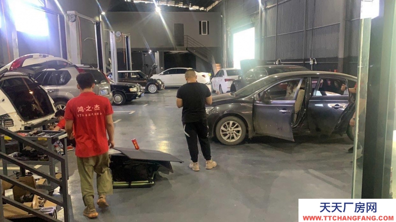 南寧市西鄉塘區(出租) 汽車維修廠房招租，臨街位置600平