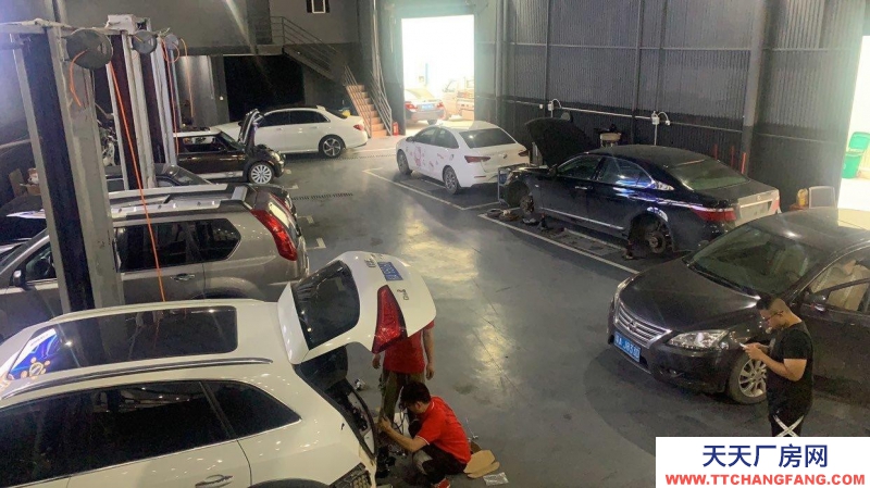 南寧市西鄉塘區(出租) 汽車維修廠房招租，臨街位置600平