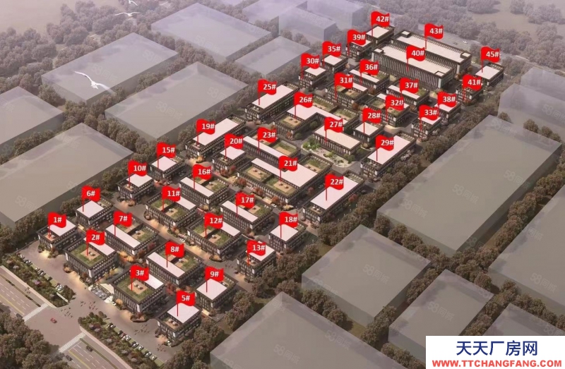(出售) 合肥包河東部新中心獨棟廠房，送288平方超大露臺 高7.8米