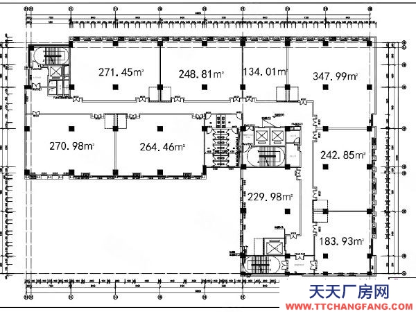 長沙市天心區  芙蓉南路友誼路旁100 2100研發辦公火熱招商中！