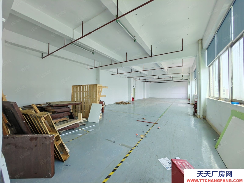 (出租) 深圳南山現成裝修可分租200平西麗陽光工業園樓上500平標準廠房出租