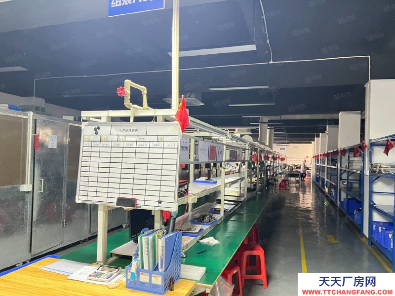 (出租) 深圳寶安福永懷德107國道精裝1200平廠房出租高新工業園倉庫辦公