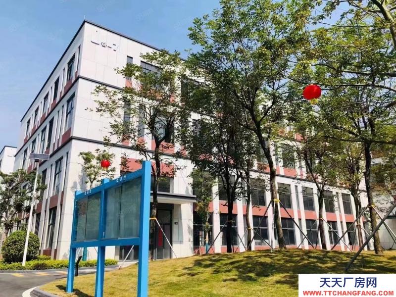 (出售) 深圳龍崗廠房!一二層50年紅本國有，7米高可進大貨車，花園式園區(qū)