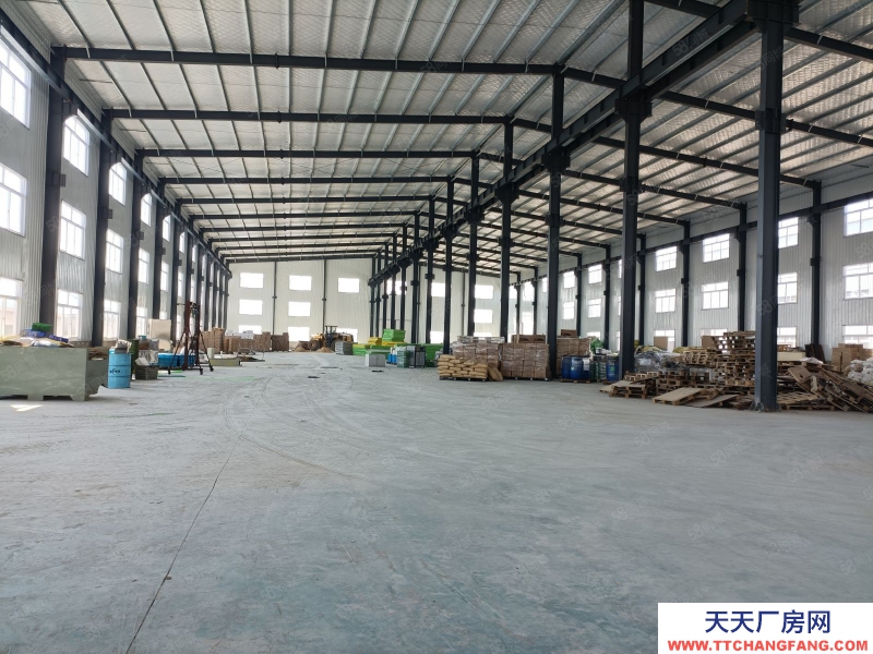 青島即墨北部4800平廠房層高12米,可環評可上航車變壓器辦公室