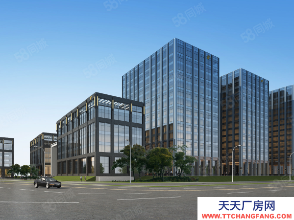 南京市玄武區過江通道旁,雙地鐵,產研辦一體,挑高全新產業樓