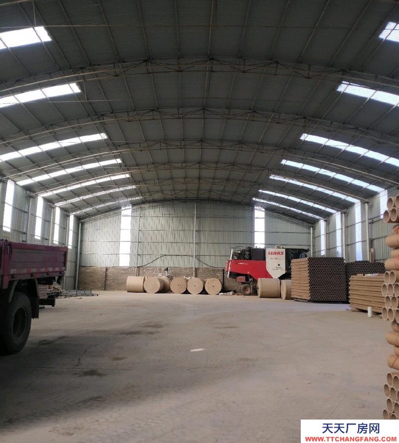 石家莊 新樂 水泥彩鋼廠房6米高，有水電可走大車。