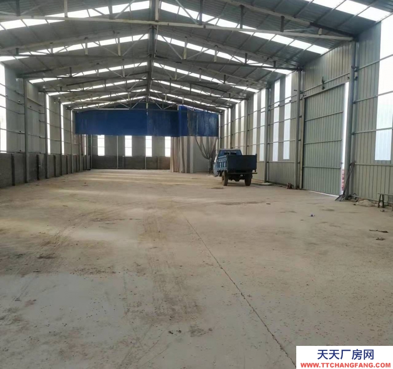 石家莊 新樂 水泥彩鋼廠房6米高，有水電可走大車。