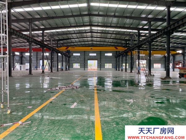 長沙市寧鄉區 高新區5000帶行車鋼構廠房出租可進掛車