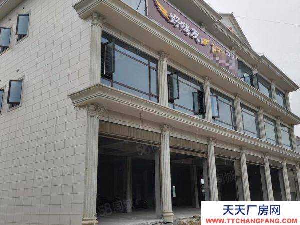 長沙市寧鄉區 離城6公里國道旁868平新房368地坪出租