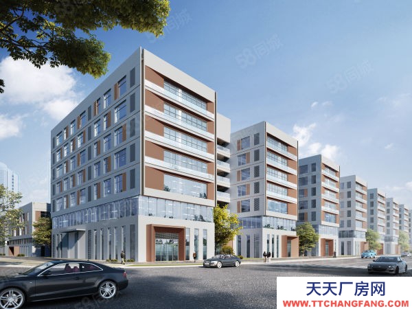 長沙市長沙區自貿創新中心，正地鐵口政府園區，獨棟分層廠房出售