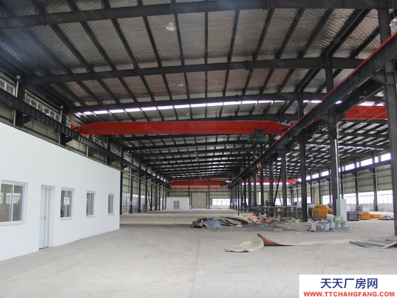 (出租) 合肥 肥東輕鋼結(jié)構(gòu)廠房所有人直租帶行車價(jià)格面議