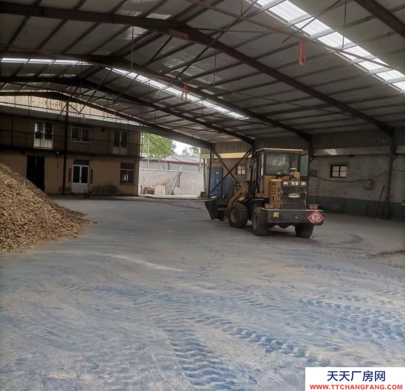 淄博高青 800平米鋼結構大廠房，水電齊全，有辦公室，緊鄰公路
