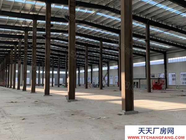 南京市高淳開發(fā)區(qū)單層廠房，總面積9600平，有消防，可架行車