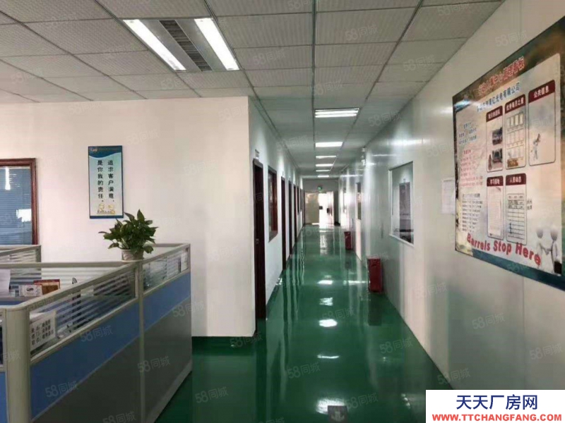 (出租) 東莞藥勒 上午新出 獨院廠房 分租1000平,現成裝修形象好