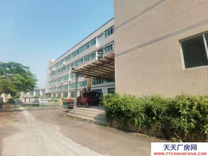 (出租) 東莞合同8年原房東紅本廠房出租，清溪獨院一樓7米實際面積出租！