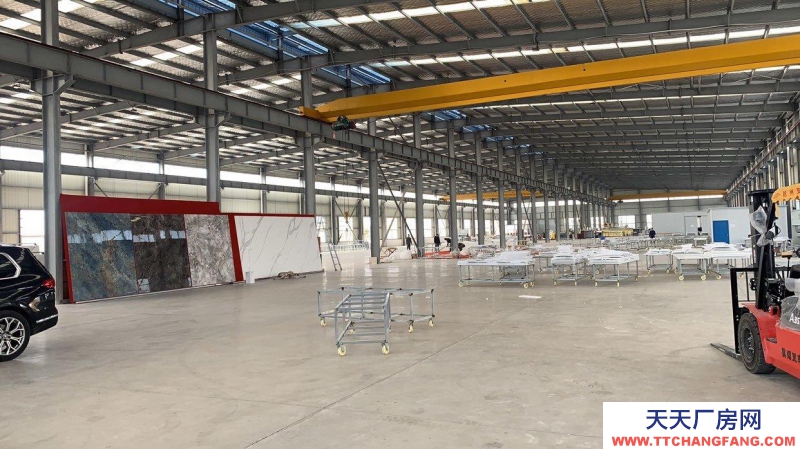 (出租)蚌埠禹會 標準化鋼結構，配有行車