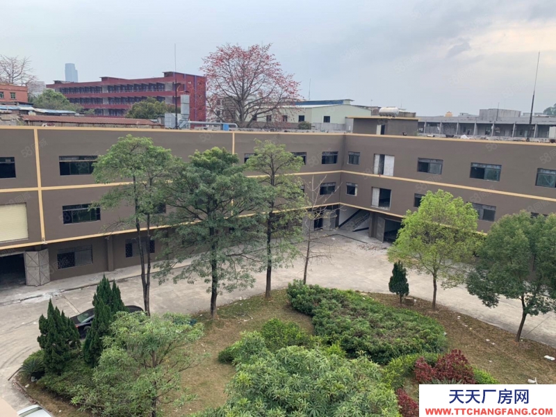 (出租) 東莞厚街花園式廠房整層2800方出租，現(xiàn)成鞋材環(huán)評