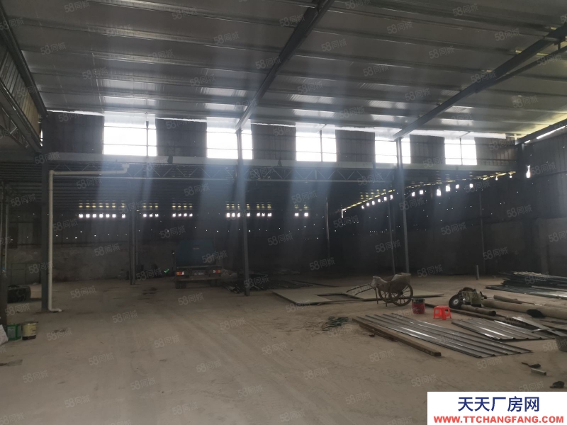 寧波海曙(出租) 集士港全一樓1800平廠房出租！門口雨棚免費(fèi)可進(jìn)9米6車