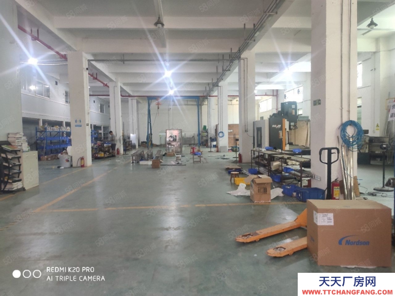 (出租) 廣州番禺區鐘村鎮鐘一工業區標準一樓1670平方，層高6米，帶辦