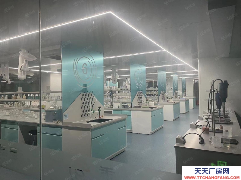 (出租) 廣州白云江高 1600平現成化妝品廠出租 有現成證件 環保設備