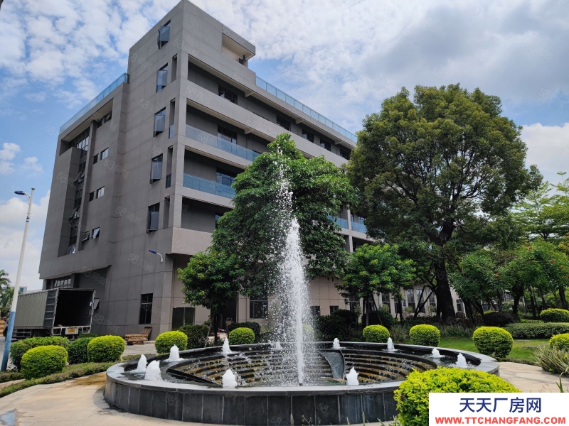 (出租) 廣州番禺獨院5600方花園式精裝修廠房，形象好