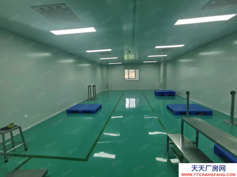(出租) 廣州黃埔現成十萬級無塵車間1500平位于黃埔開源大道工業園區