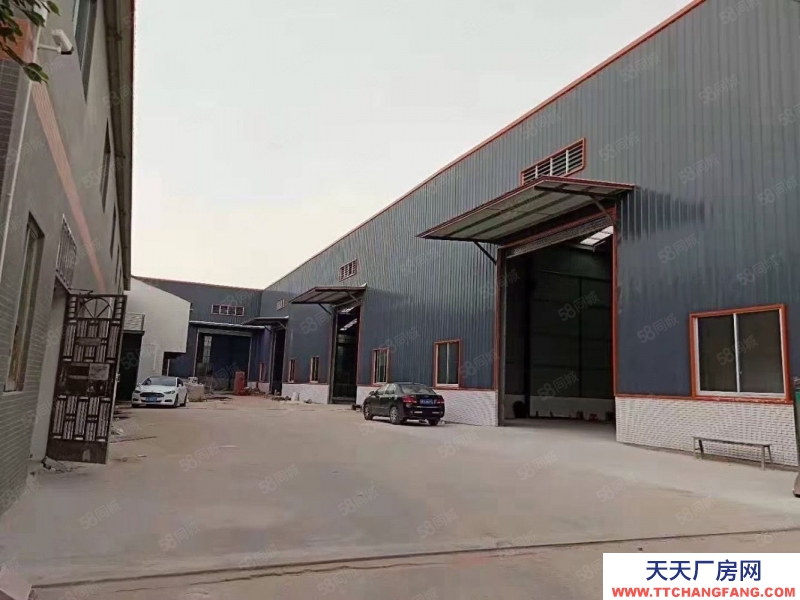 (出租) 廣州花都花山高速口(1500方)鋼結構廠房出租 主干道邊可進大車