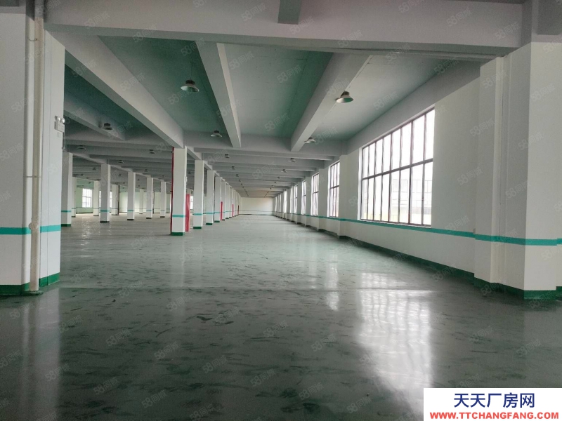 寧波江北(出租) 洪塘全新廠房二樓1800平 16一平 帶環氧地坪 貨梯2噸