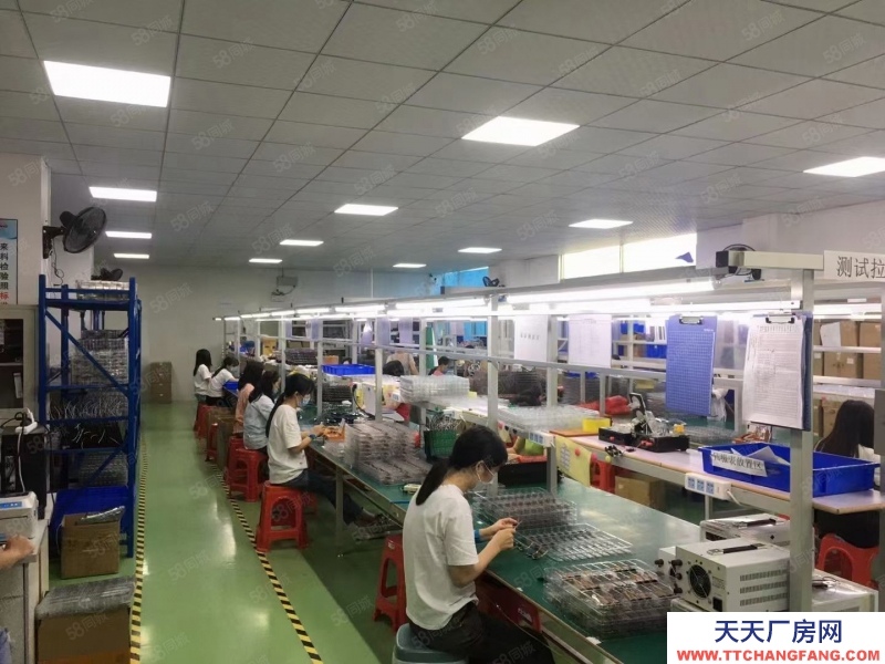 (出租) 深圳寶安西鄉鐘屋精裝1000平廠房出租原房東工業園分租研發電商倉庫