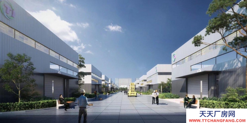 (出租) 【層高9.8 2100-6000㎡標(biāo)準(zhǔn)化廠房】有辦公