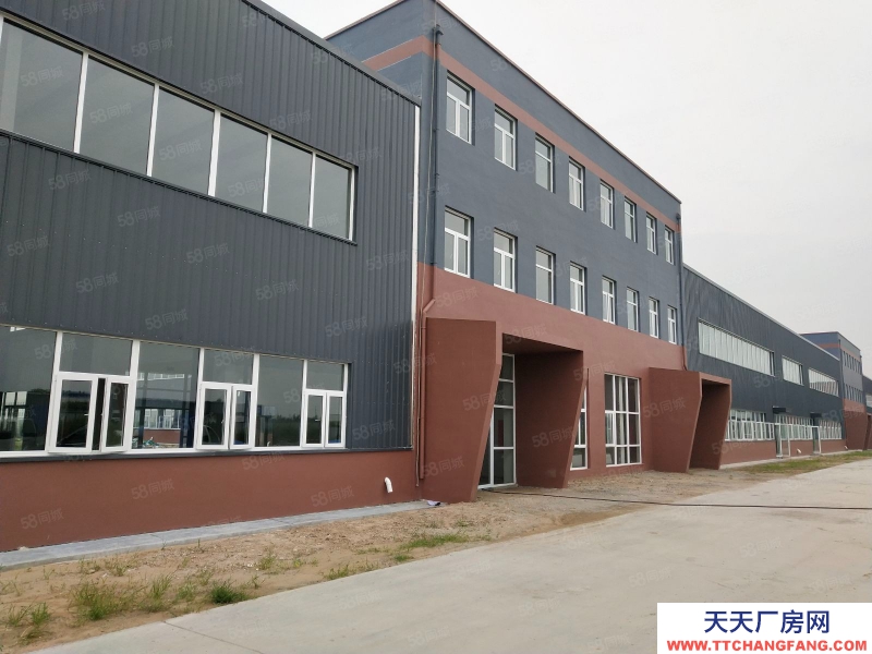 濰城濱海區新建鋼結構廠房，層高9米，證件齊全，可配行車