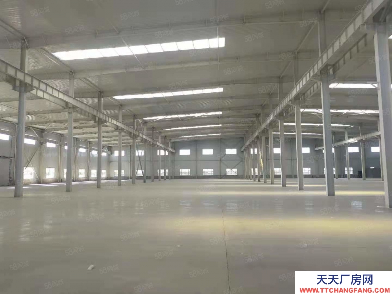 (出租) 天津津南廠房挑高13米配有天車，辦公食宿配套齊全，適合金屬鋼構(gòu)等行業(yè)