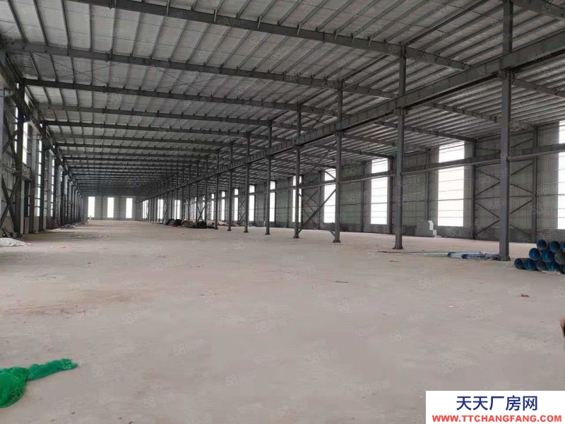 (出租) 天津津南廠房挑高13米配有天車，辦公食宿配套齊全，適合金屬鋼構(gòu)等行業(yè)