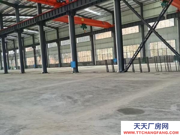 常德市漢壽縣標準鋼結構廠房出租，可分租。