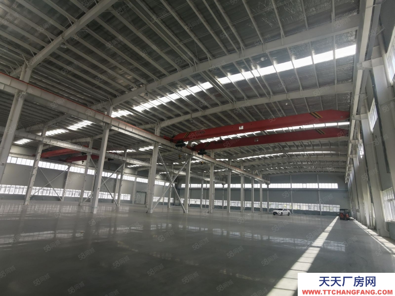 (出租) 天津靜海開發區4000平米廠房出租，可分租，配備10噸天車