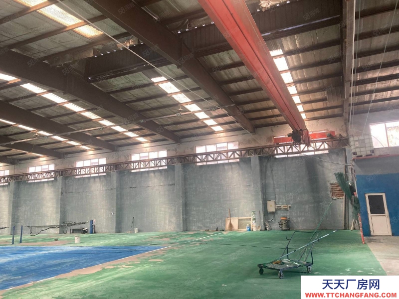 (出租) 天津靜海開發(fā)區(qū)4000平米廠房 純一層 帶天車 挑高13米